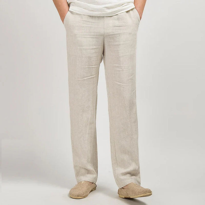 40 RULE™ | COMO Straight Linen Pants