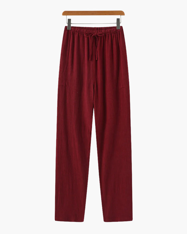 40 RULE™ | Linen Pantalon (Slim Fit)