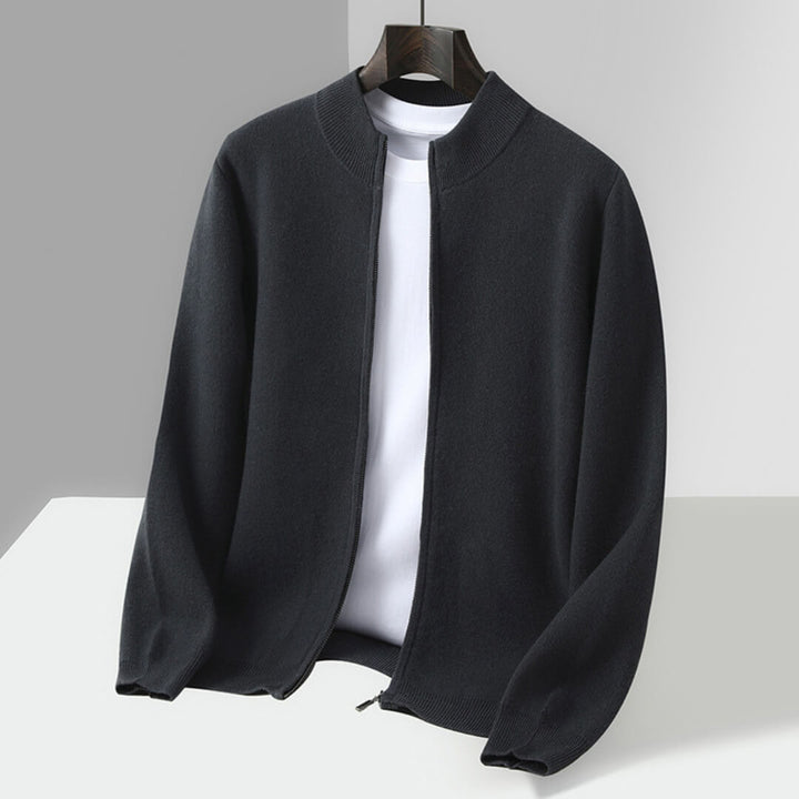 Ravello Cashmere Zip Cardigan