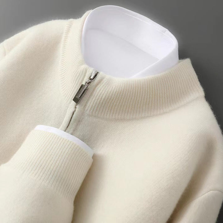 Ravello Cashmere Zip Cardigan