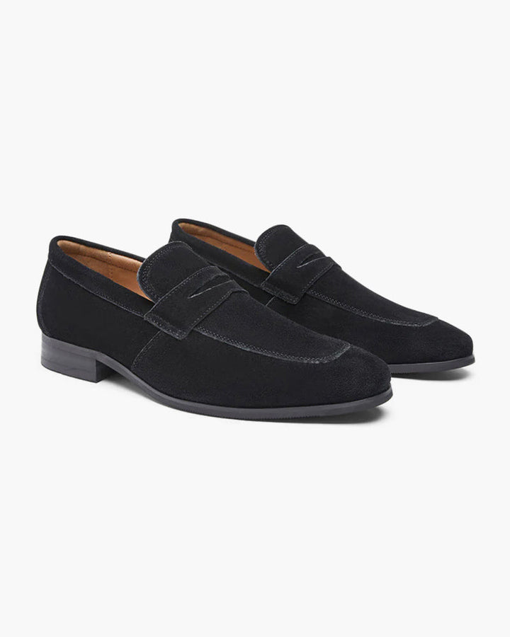 40 RULE™ | Suede Penny Loafers