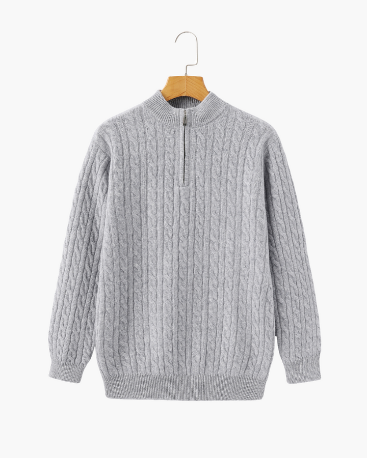 40 RULE™ | Cashmere Half Zip