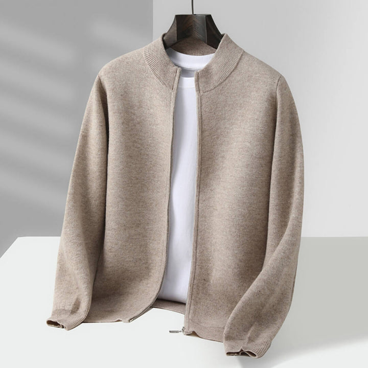 Ravello Cashmere Zip Cardigan