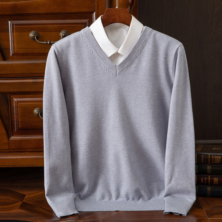 Bexford™ | Pure Cashmere V-Neck Jumper for Men