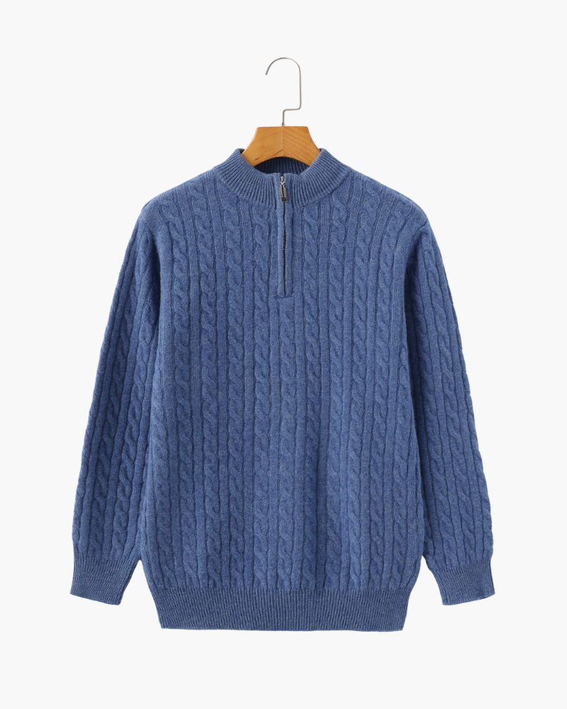 40 RULE™ | Cashmere Half Zip
