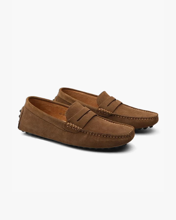 40 RULE™ | Suede Driver Loafers