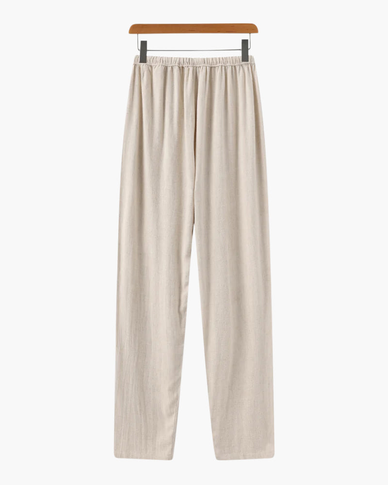 40 RULE™ | Linen Pantalon (Slim Fit)