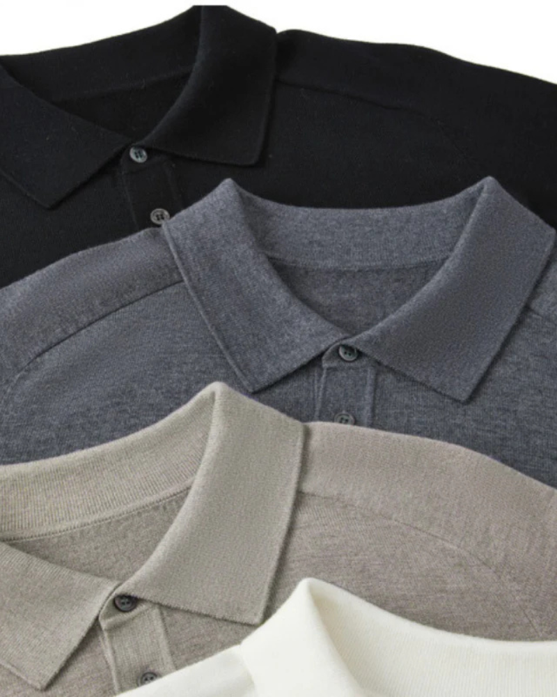 40 RULE™ | Wool Polo (longsleeve)