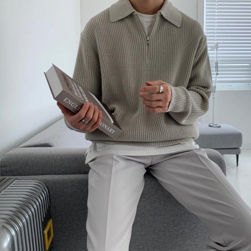 40 RULE™ | Zipped Sweater