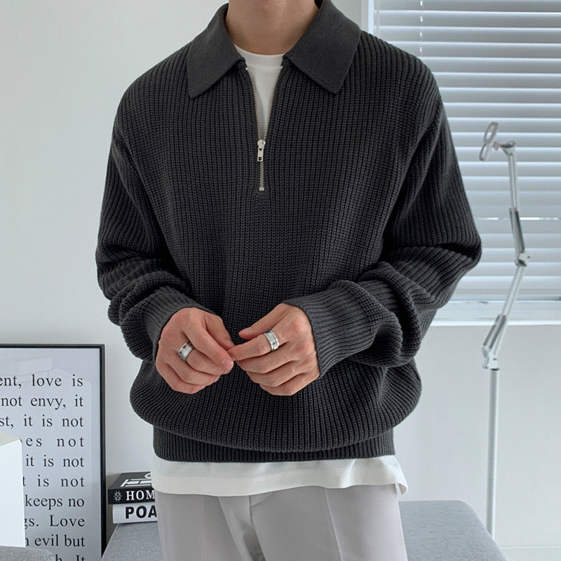 40 RULE™ | Zipped Sweater