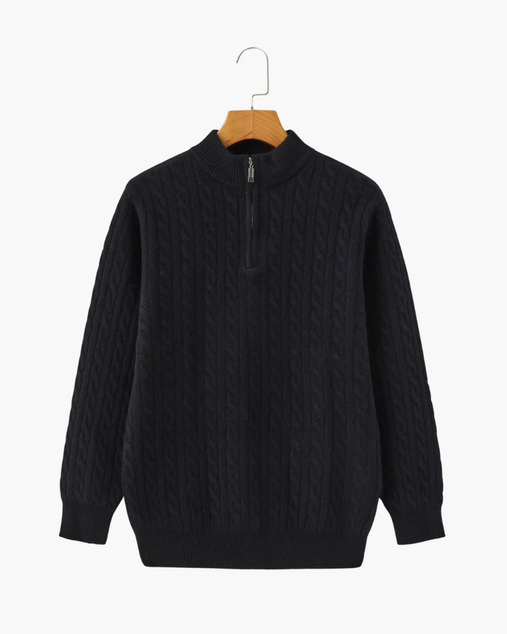 40 RULE™ | Cashmere Half Zip