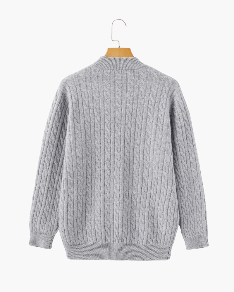 40 RULE™ | Cashmere Half Zip