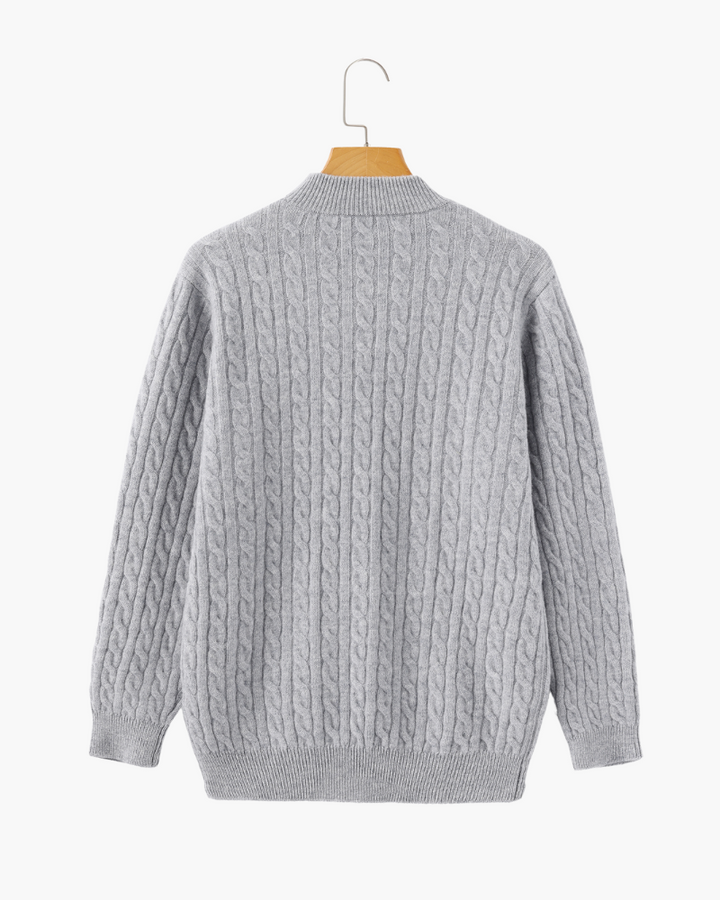 40 RULE™ | Cashmere Half Zip