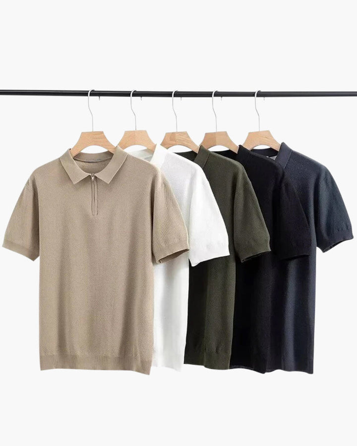 40 RULE™ | Zip Up Polo
