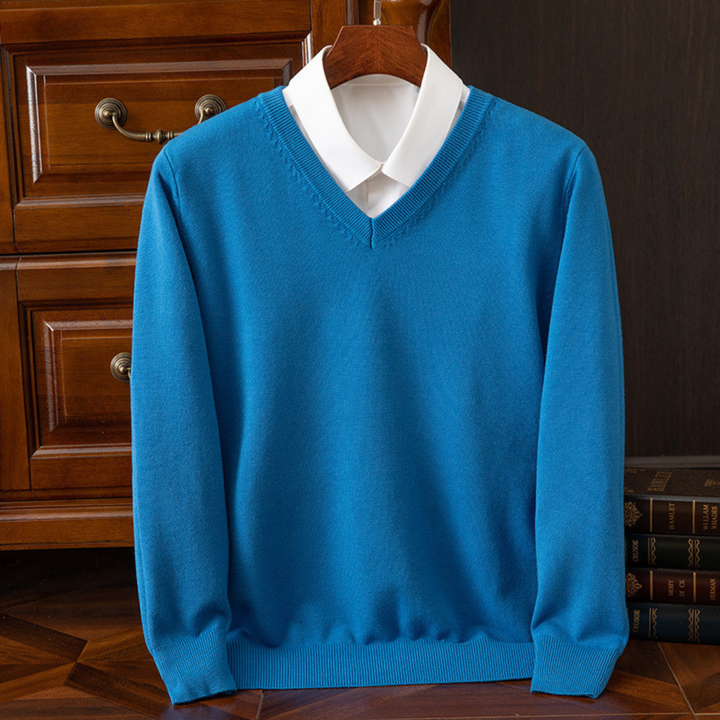 Bexford™ | Pure Cashmere V-Neck Jumper for Men