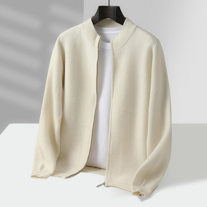 Ravello Cashmere Zip Cardigan