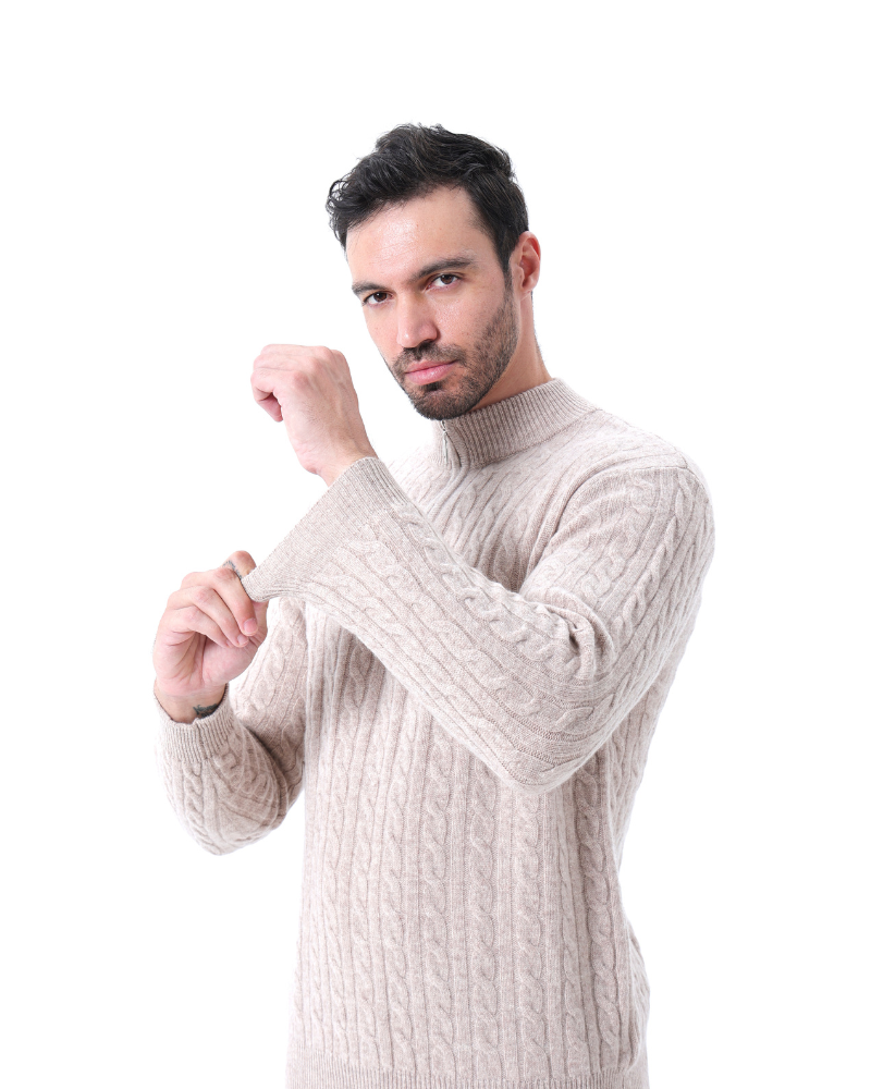 40 RULE™ | Cashmere Half Zip