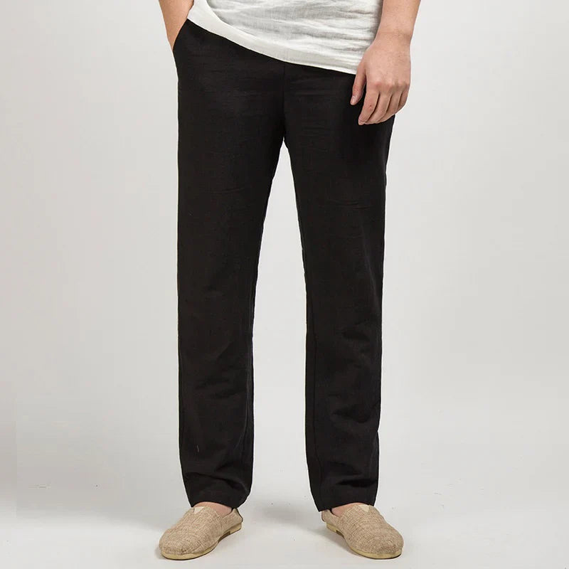 40 RULE™ | COMO Straight Linen Pants