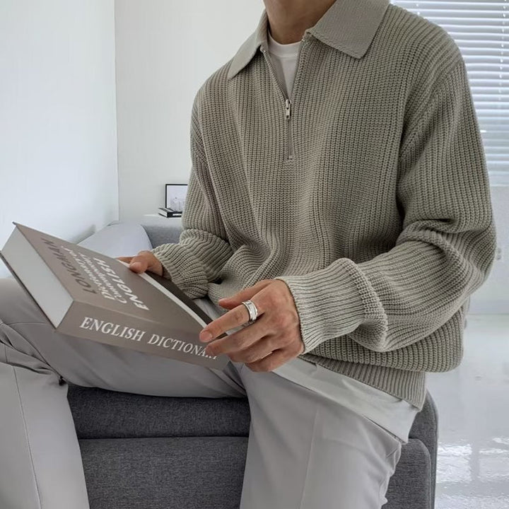 40 RULE™ | Zipped Sweater
