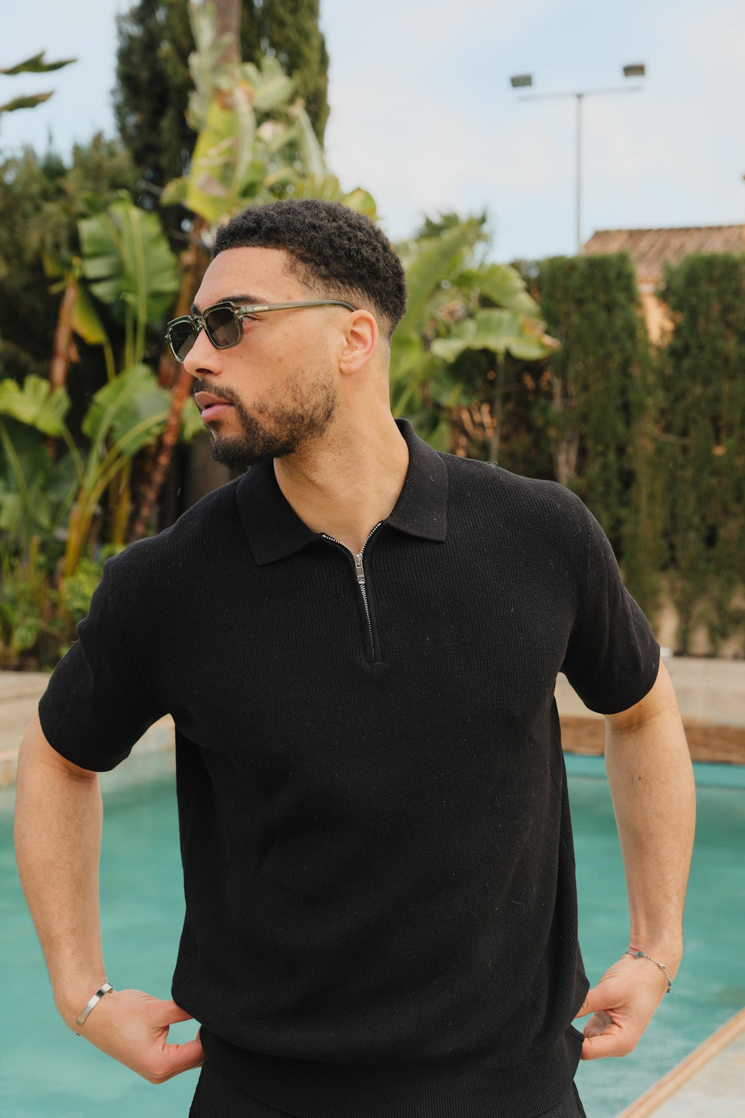 40 RULE™ | Sirocco sunglasses - Green/Faded Black