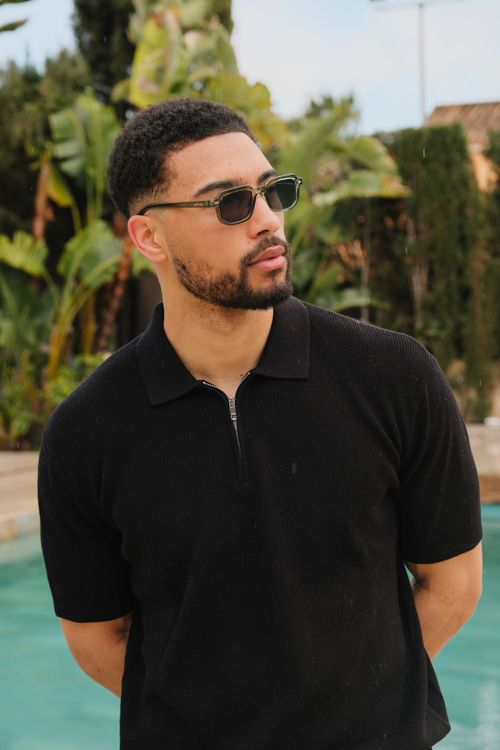 40 RULE™ | Sirocco sunglasses - Green/Faded Black