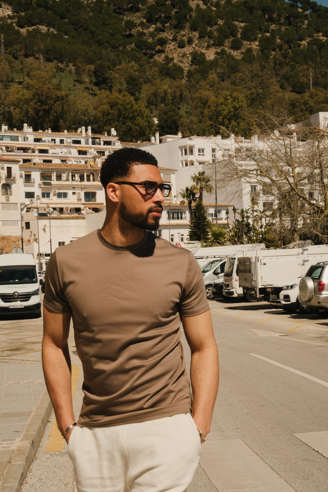 Sirocco sunglasses - Tortoise/Gradient Dark Blue