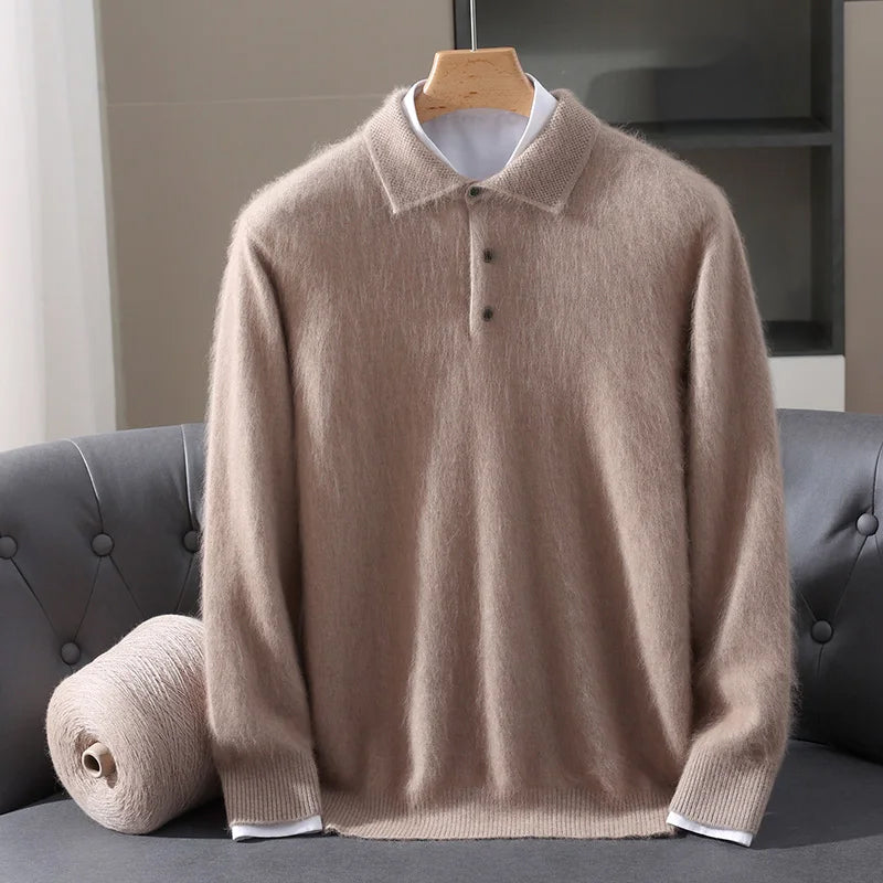 EverWarm Cashmere Polo Sweater