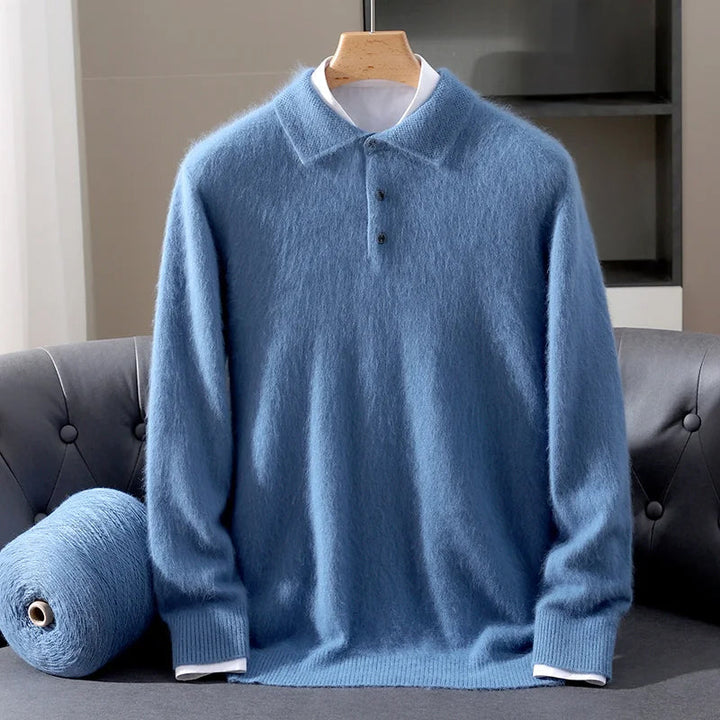 EverWarm Cashmere Polo Sweater