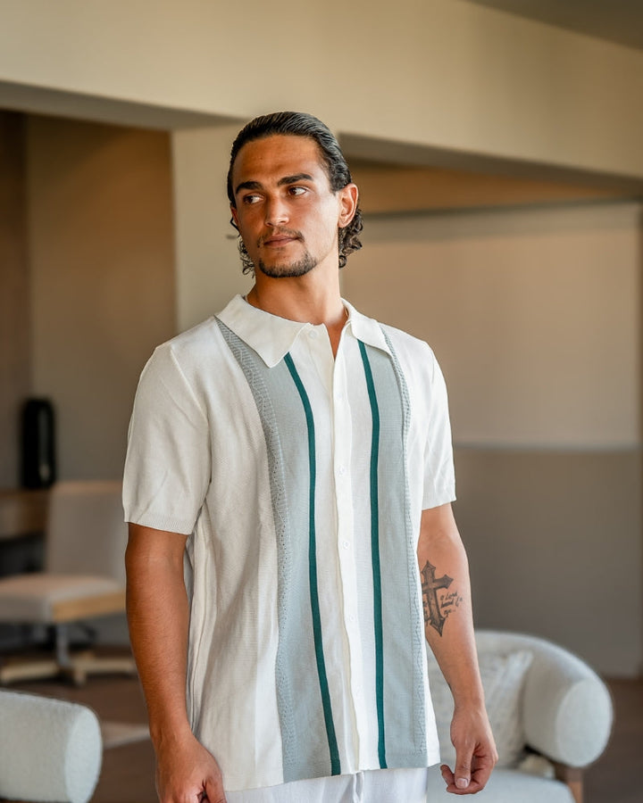 40 RULE™ | Bradford Polo Knit