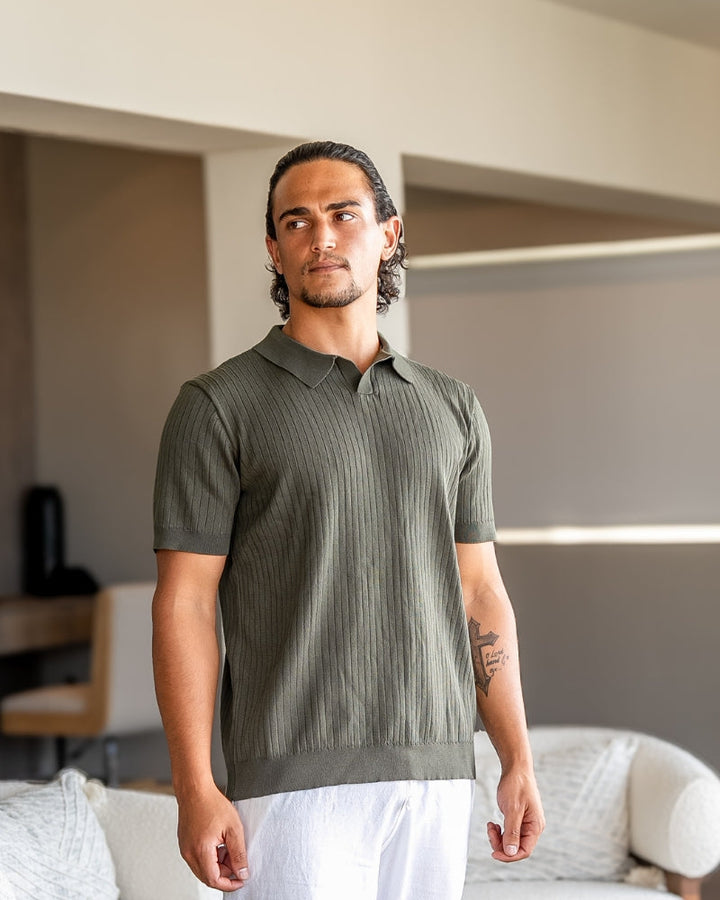 40 RULE™ | Ribbed Polo