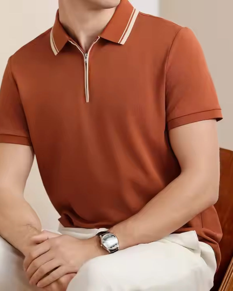 40 RULE™ | Ridgeway Zip Polo