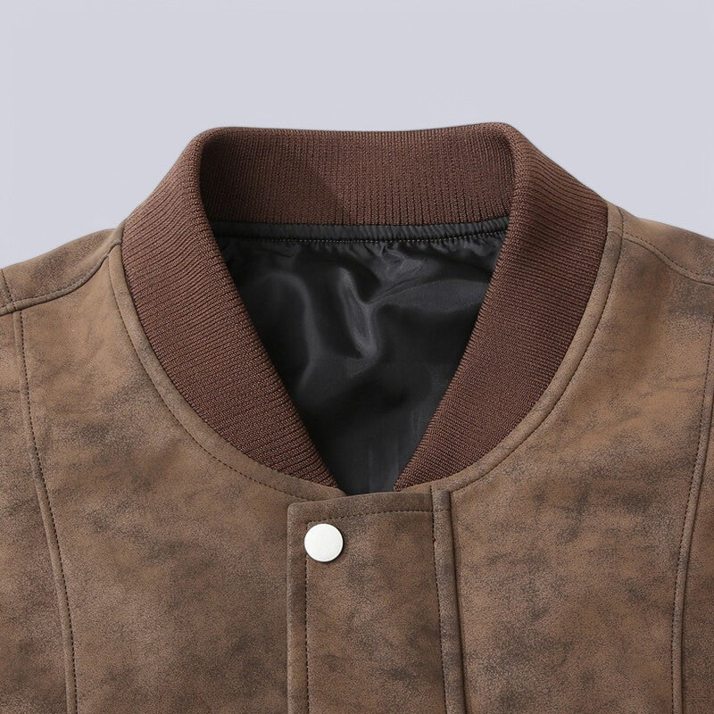 Maverick Suede Leather Jacket