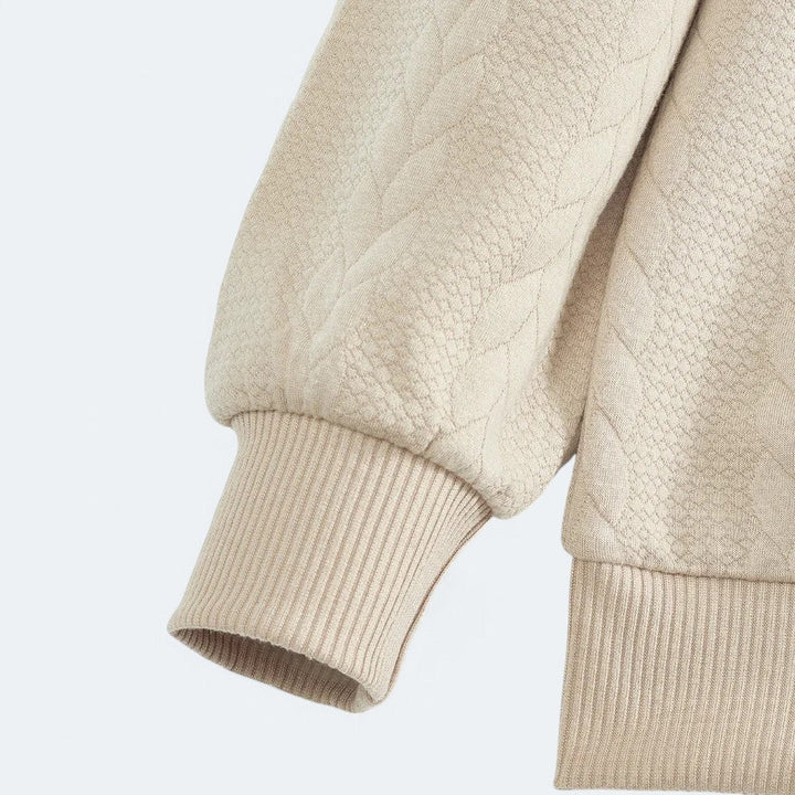 Leonardo Cotton Half Zip