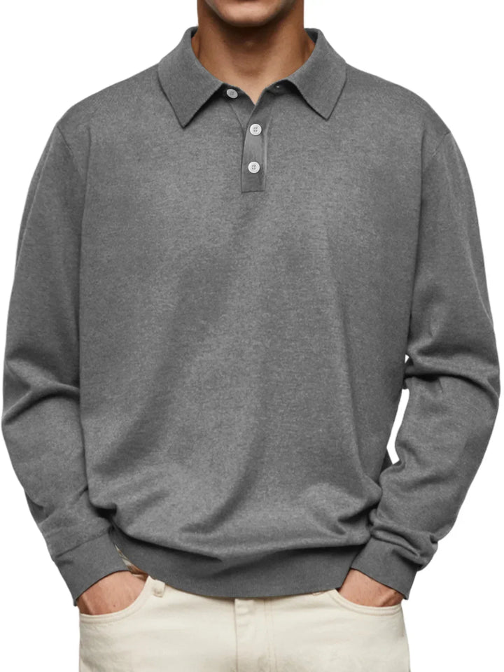 40RULE™ | Casual Long-Sleeve Polo