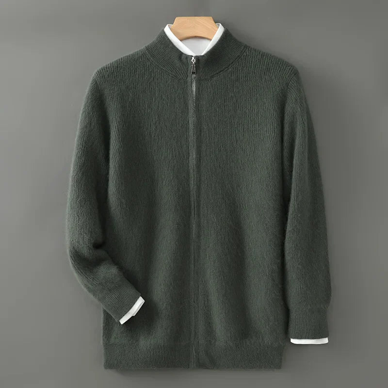 Savoni Cashmere Zip-Up