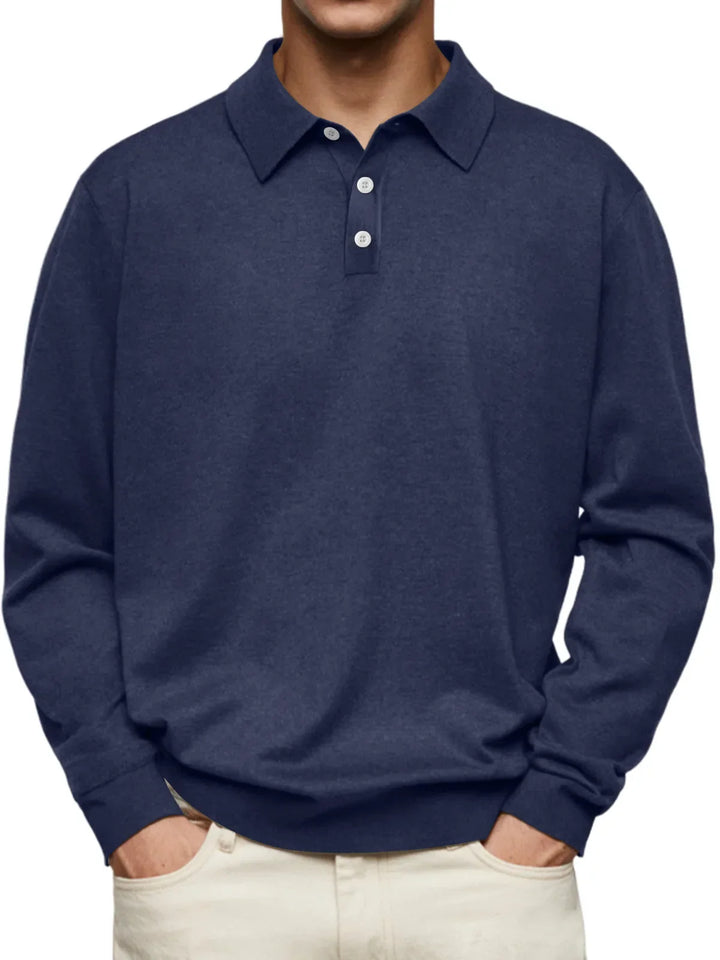 40RULE™ | Casual Long-Sleeve Polo