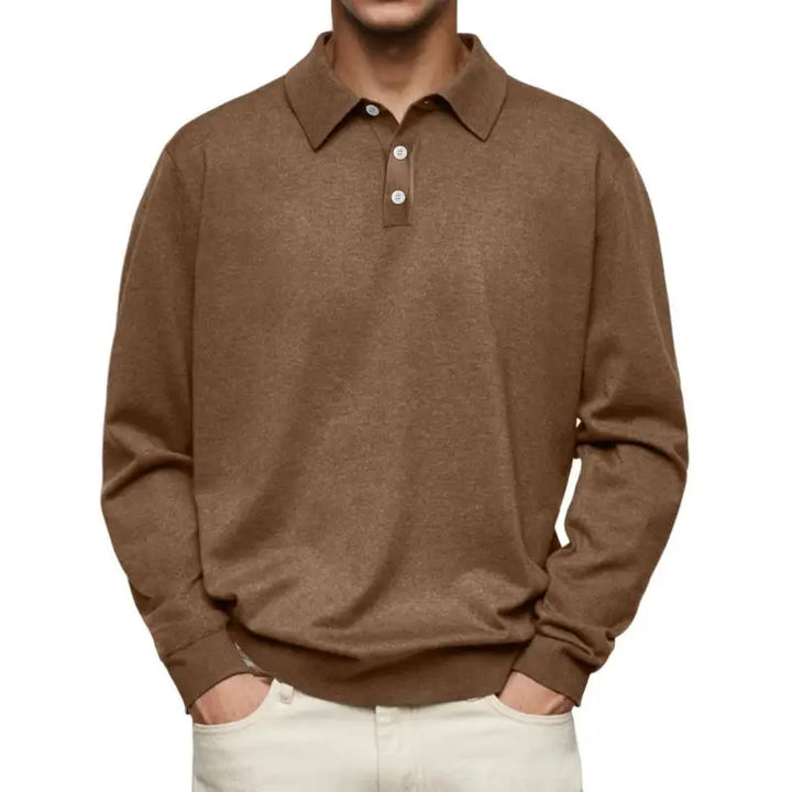 40RULE™ | Casual Long-Sleeve Polo