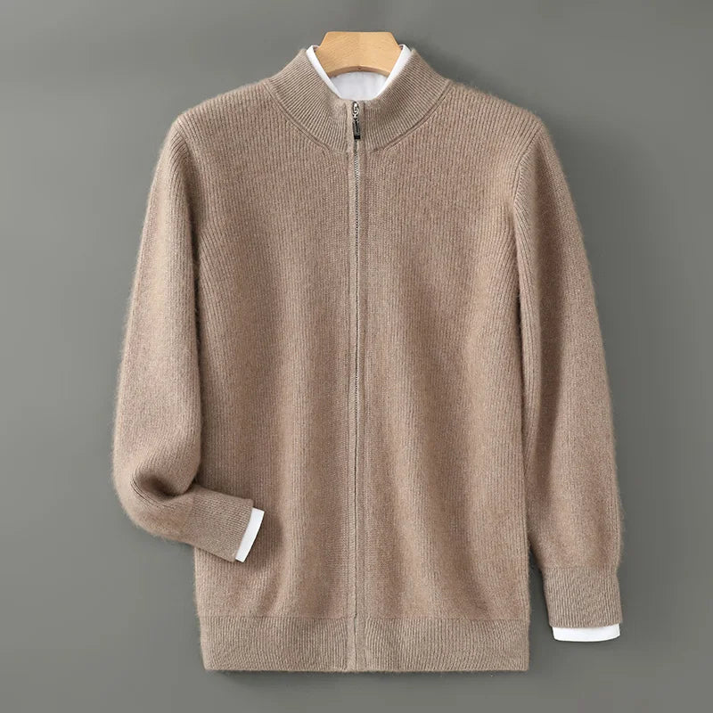 Savoni Cashmere Zip-Up