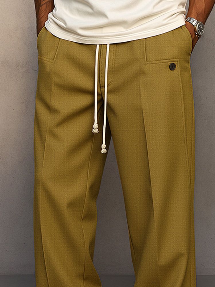 40RULE™ – Elegant drawstring pants with an urban style