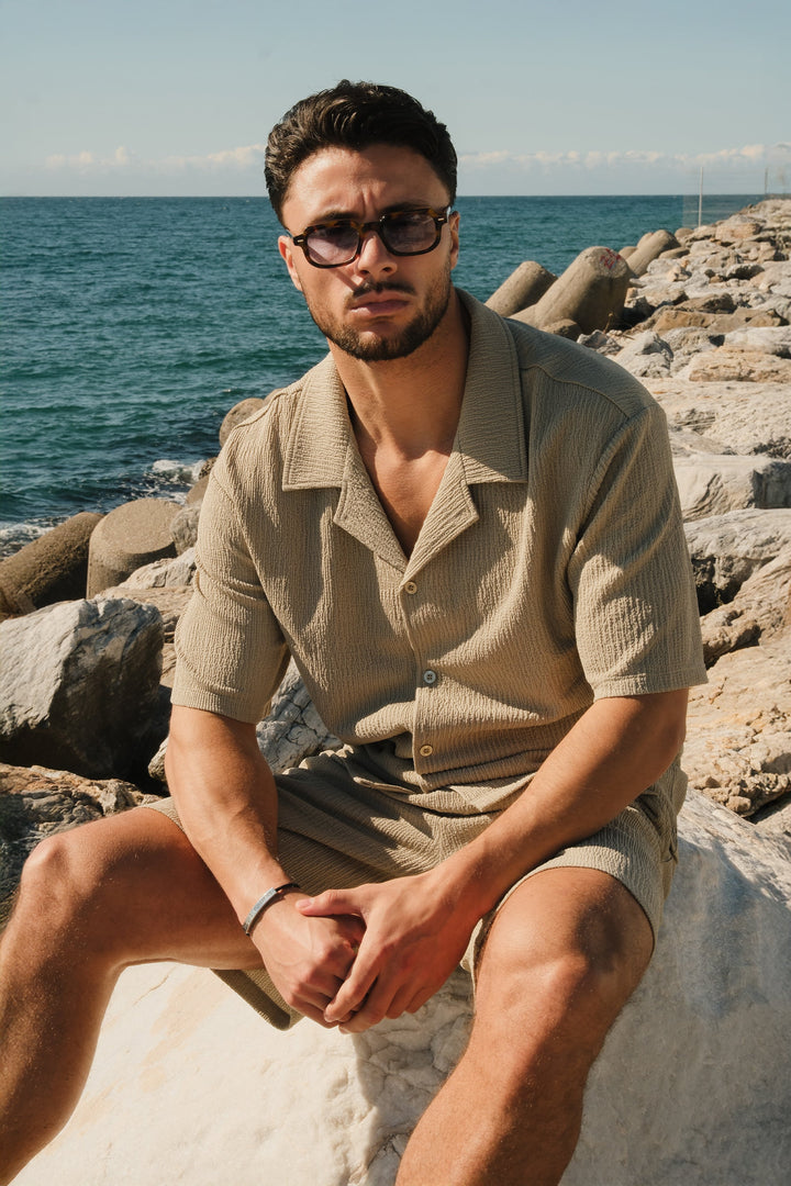 Sirocco sunglasses - Tortoise/Gradient Dark Blue