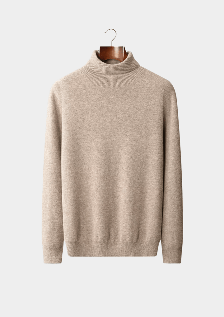 MERINO WOOL CLASSIC ROLLNECK SWEATER