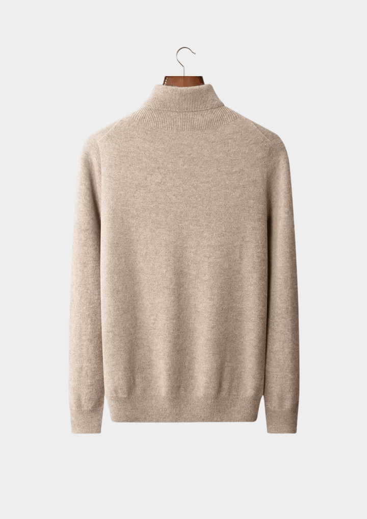 MERINO WOOL CLASSIC ROLLNECK SWEATER