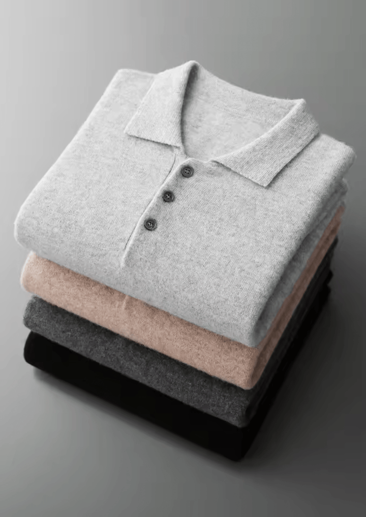 MERINO WOOL CLASSIC SWEATER POLO