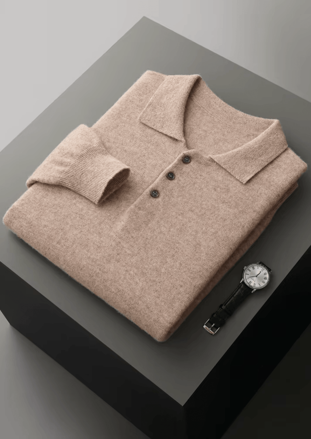 MERINO WOOL CLASSIC SWEATER POLO