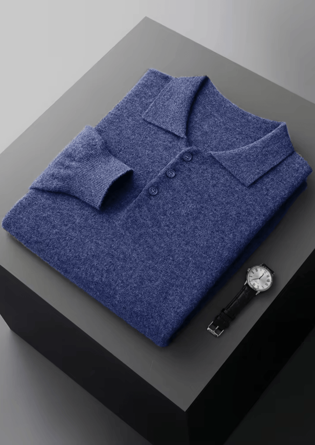 MERINO WOOL CLASSIC SWEATER POLO