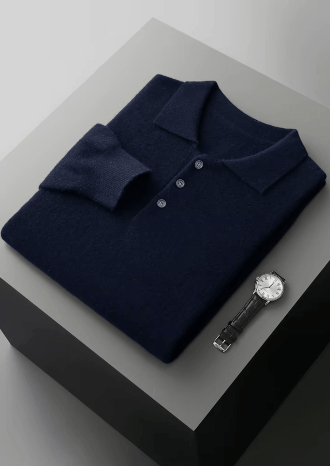 MERINO WOOL CLASSIC SWEATER POLO