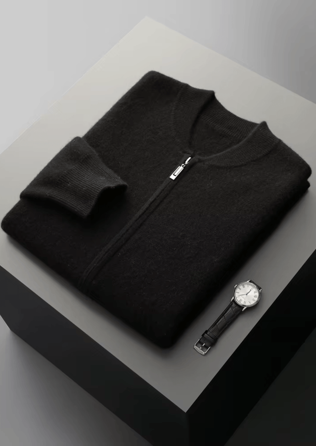 COZY V-NECK MERINO WOOL CARDIGAN